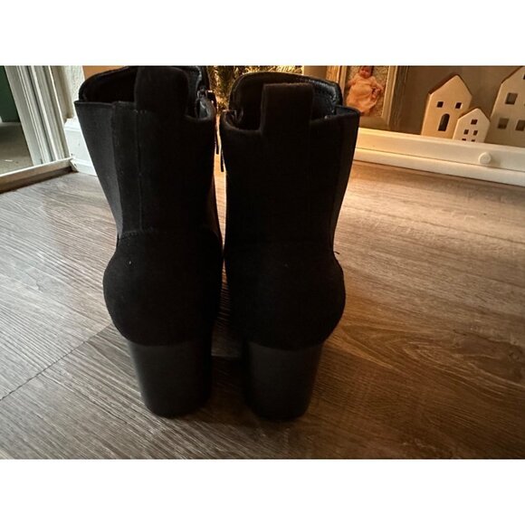 Dream Paris Black Booties Size 8 - Picture 6 of 10
